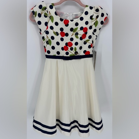 Little Miss Retro Cherry Dress - Picture 3 of 15